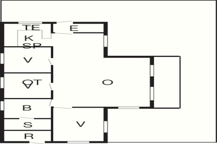 6 Person Holiday Home In バイアス・スタン エクステリア 写真